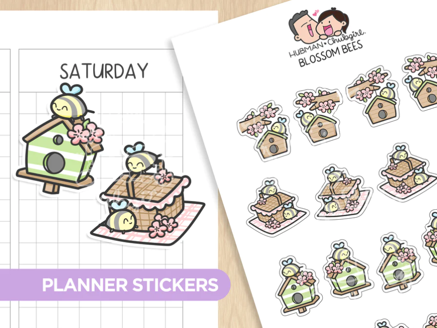 Blossom Bees | Sticker Sheet