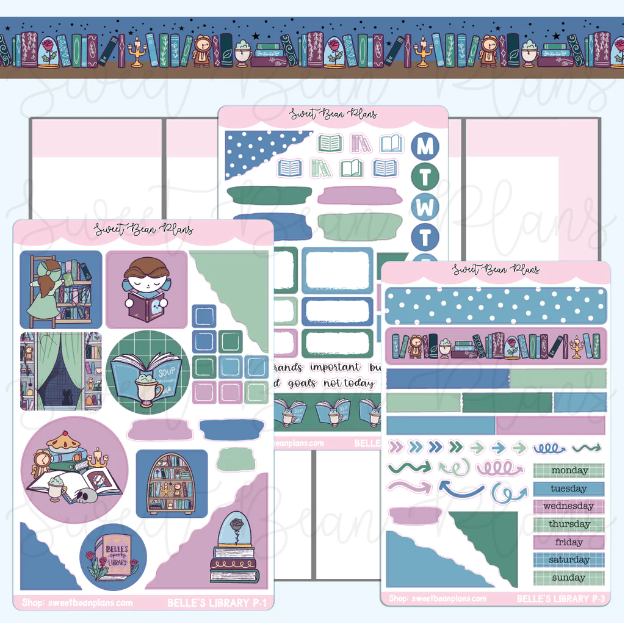 Belle's Spooky Library | Journaling Kit