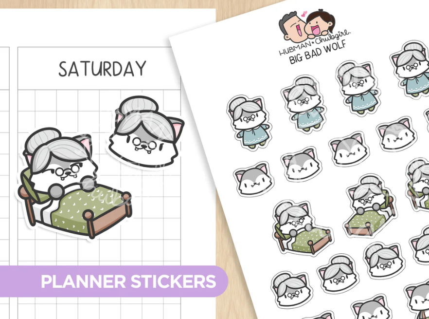 Big Bad Wolf | Sticker Sheet