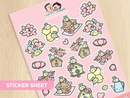 Bees & Blossoms | Big Sticker Sheet