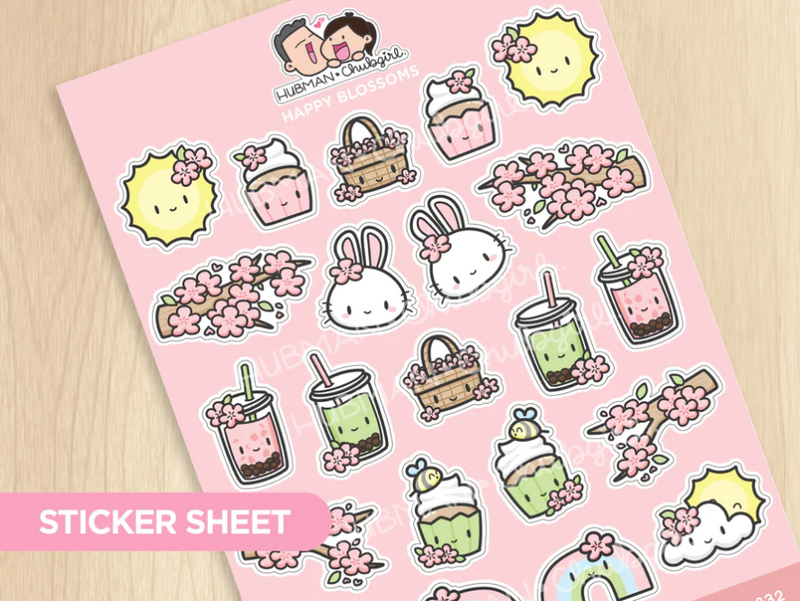 Hello Spring | Big Sticker Sheet