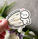 I Like Big Planners and I Cannot Lie | Vinyl Sticker