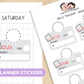 Bills Tracker | Sticker Sheet