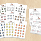 Bills Tracker Planner Sticker Set