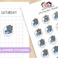 Bills Tracker Planner Sticker Set