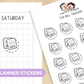 Bills Tracker Planner Sticker Set