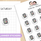 Bills Tracker Planner Sticker Set
