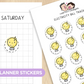 Bills Tracker Planner Sticker Set