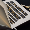 Literati - Black | Washi (Set of 5)