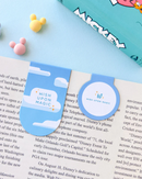 Silly Blue Puppies | Bookmark