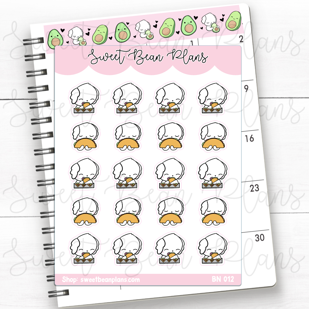 Taco Bean | Sticker Sheet