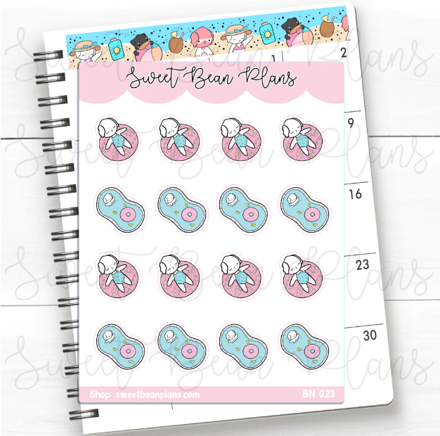 Pool Beans | Sticker Sheet