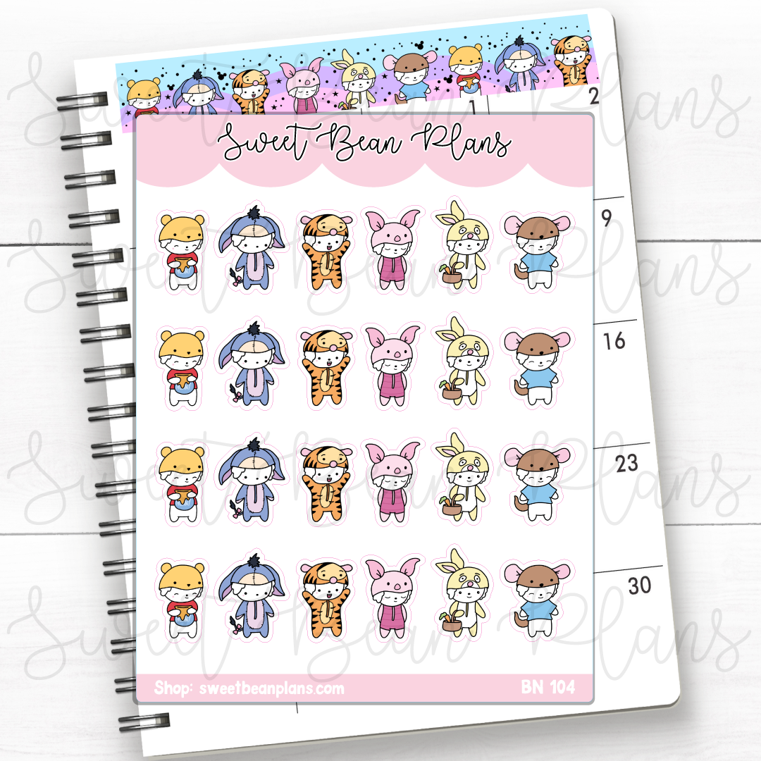 Hunny Bean | Sticker Sheet