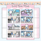 Cleaning Home Scenes | Sticker Sheet