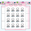 Sticker Organizing Bean | Sticker Sheet