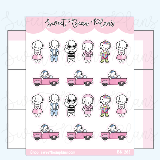 Bean Doll | Sticker Sheet