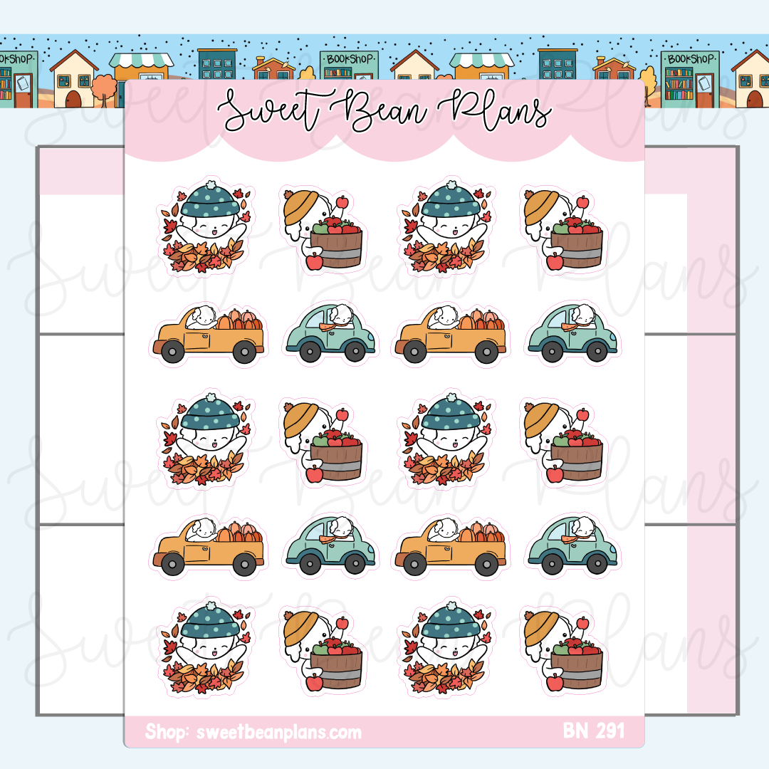 Fall Beans | Sticker Sheet