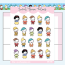 Snow Beans | Sticker Sheet