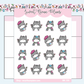 Artist Kevin the Cat | Sticker Sheet