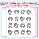 Artist Kevin the Cat | Sticker Sheet