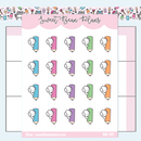 Colour Pencil Beans | Sticker Sheet