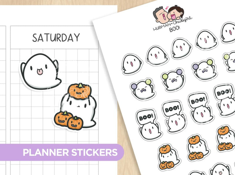 *PRESALE* Boo! | Sticker Sheet