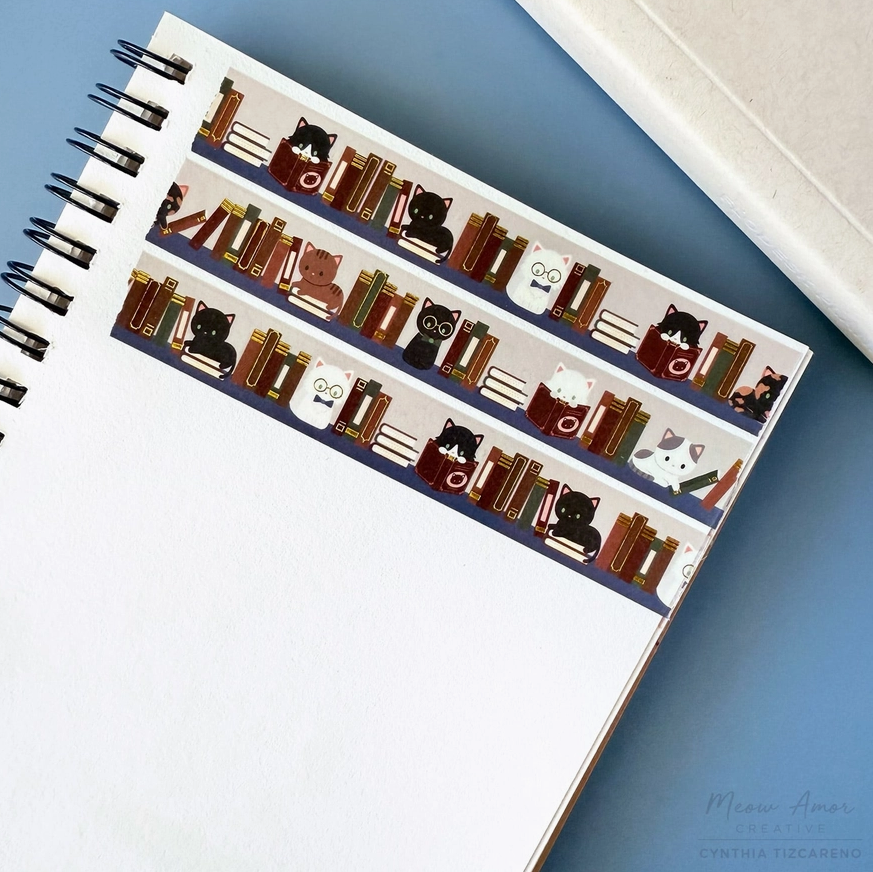 Book Cats | Washi