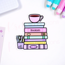 Bookish | Glitter Sticker