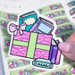 Bookish Xmas Gift | Vinyl Sticker