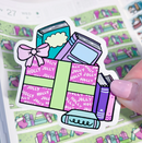 Bookish Xmas Gift | Vinyl Sticker