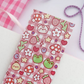 Cute Pink Frog and Bear | Bookmark