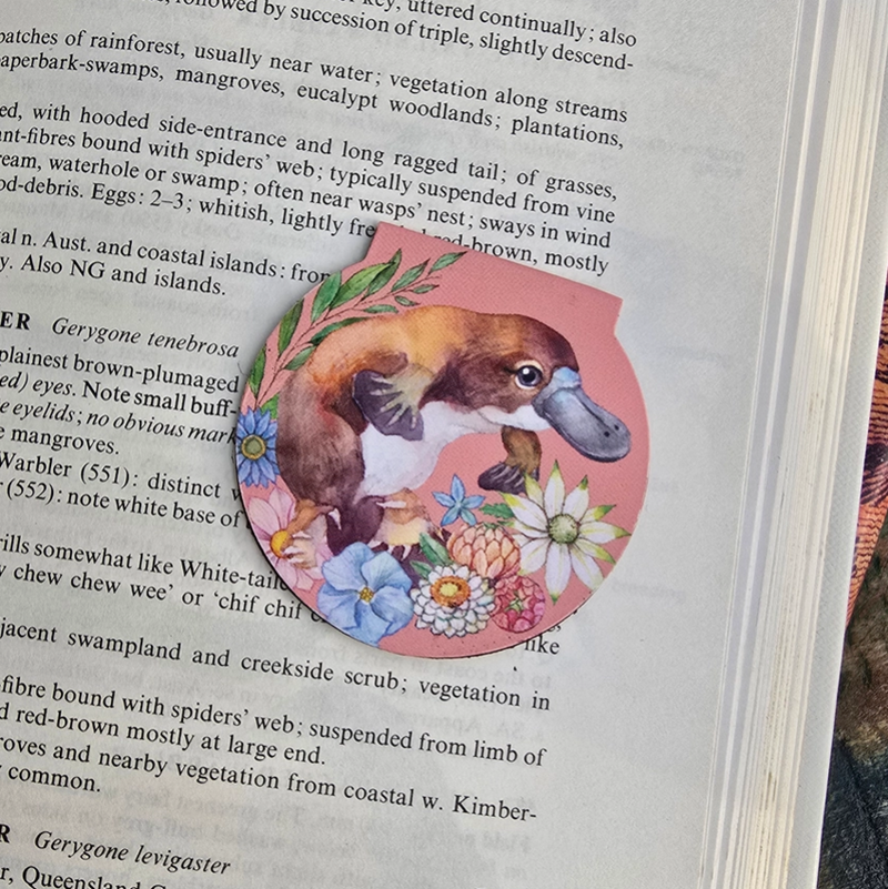 Australian Animals Magnetic bookmarks | Watercolour by Cat