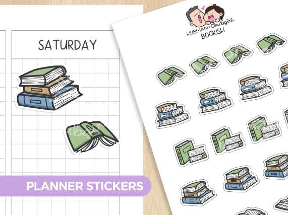 Bookish | Sticker Sheet