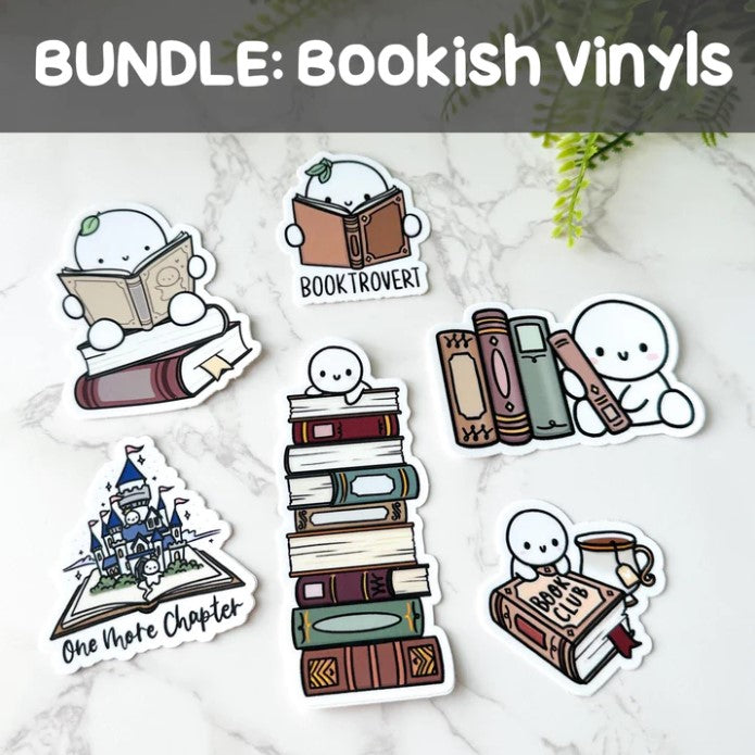 Bookish | Vinyl Sticker Bundle