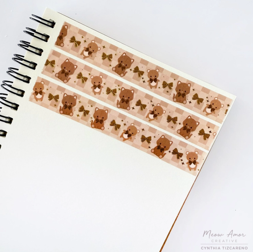 Brown Teddy Bear | Washi