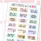 Mini Back to School Mixed Set | Sticker Sheet