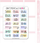 Mini Back to School Mixed Set | Sticker Sheet