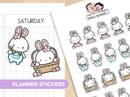 Spring Bunnies 2 | Sticker Sheet