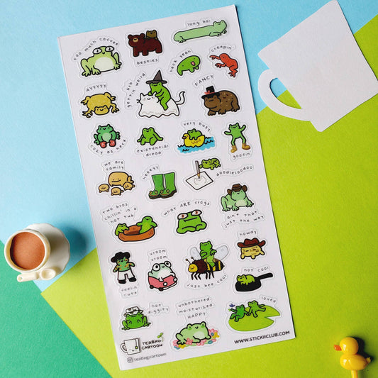 What ARE Frogs? 2 | Sticker Sheet