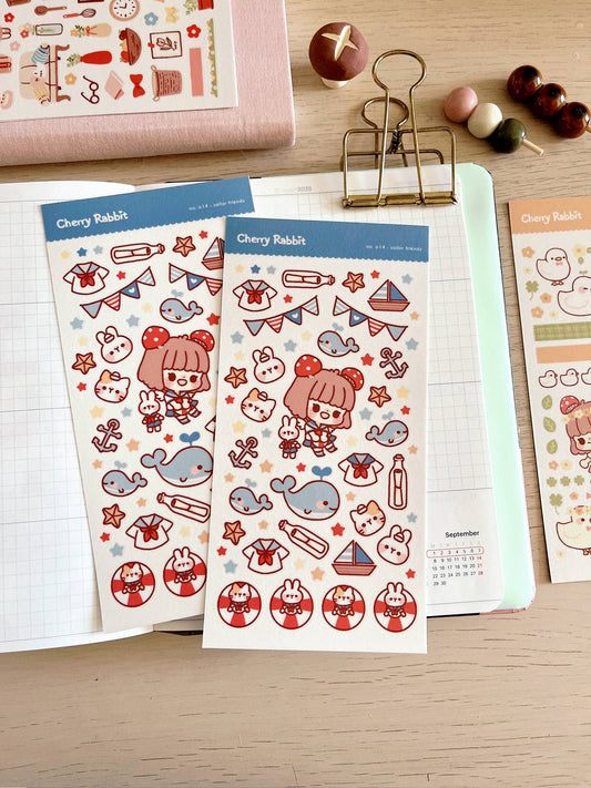Sailor Friends | Sticker Sheet