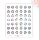 Cake | Sticker Sheet