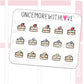 Mini - Cake Slice Doodle | Sticker Sheet