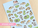 Calm Koi Pond | Big Sticker Sheet
