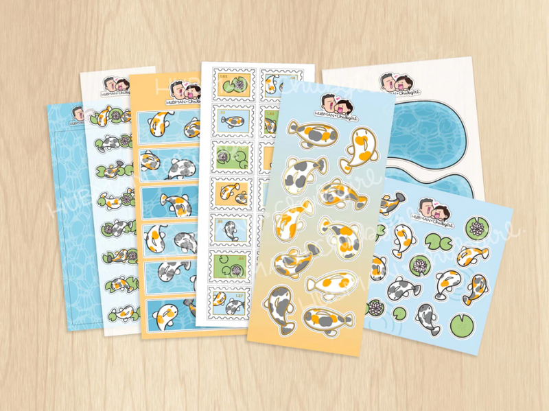 Calm Koi Pond | Variety Sticker Pack