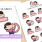 Cancelled Plans - Happy | Sticker Sheet