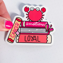Cancer Book Stack | Vinyl Sticker