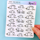 Star Gives Up | Sticker Sheet