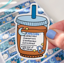 Capricorn Coffee Order | Vinyl Sticker