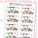 Card Writing Desk | Sticker Sheet