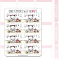 Card Writing Desk | Sticker Sheet
